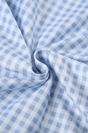 Quick Outfits, Modest Fashion Outfits Ideas Gingham Top