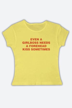 Quick Outfits, Modest Fashion Outfits Ideas Girlboss Needs A Forehead Kiss Tee
