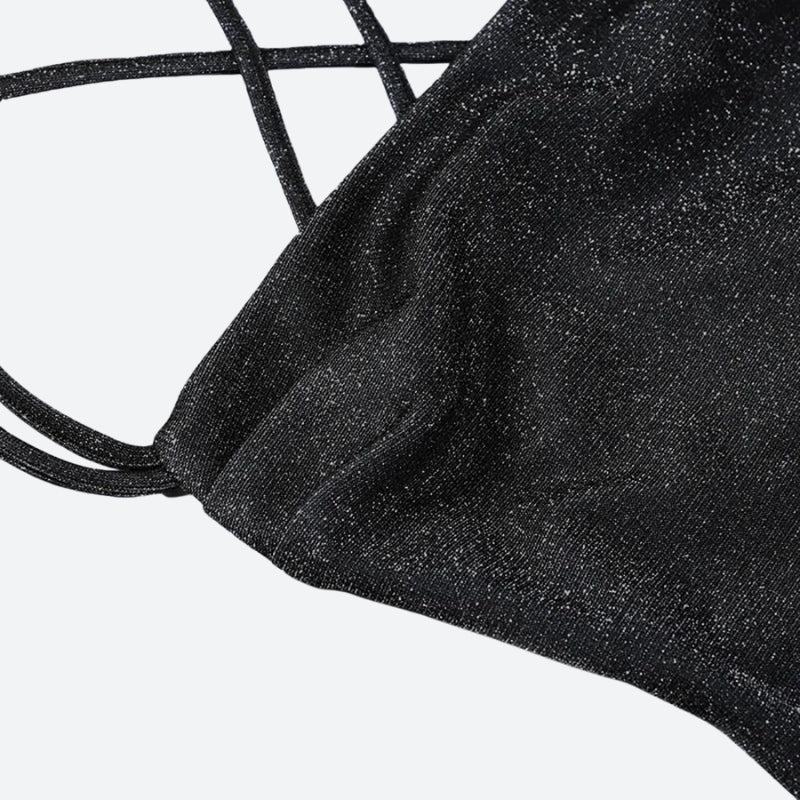 Quick Outfits, Modest Fashion Outfits Ideas Glitter Backless Mini Dress Quick Outfits, Modest Fashion Outfits Ideas Glitter Backless Mini Dress