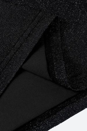 Quick Outfits, Modest Fashion Outfits Ideas Glitter Backless Mini Dress