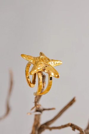 Quick Outfits, Modest Fashion Outfits Ideas Gold Starfish Ring