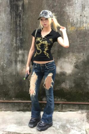 Quick Outfits, Modest Fashion Outfits Ideas Golden Sigilism Backless Top