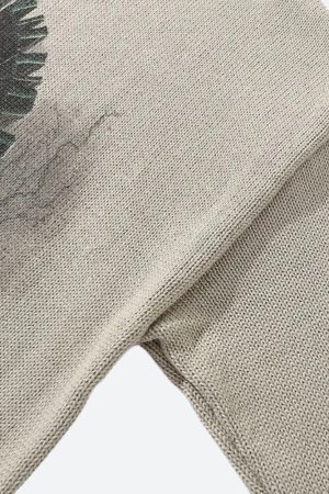 Quick Outfits, Modest Fashion Outfits Ideas Goth Angel Knitted Sweater