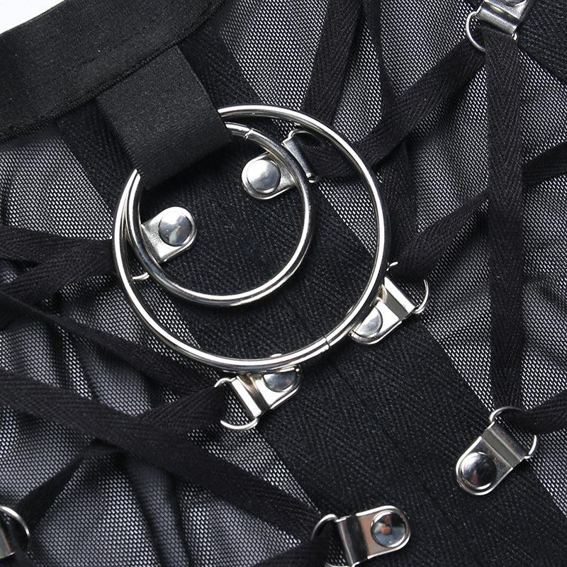 Quick Outfits, Modest Fashion Outfits Ideas Goth Backless Halter Top Quick Outfits, Modest Fashion Outfits Ideas Goth Backless Halter Top