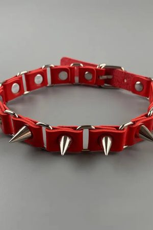 Quick Outfits, Modest Fashion Outfits Ideas Goth Barbed Choker Collar Necklace