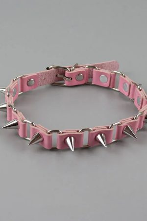 Quick Outfits, Modest Fashion Outfits Ideas Goth Barbed Choker Collar Necklace