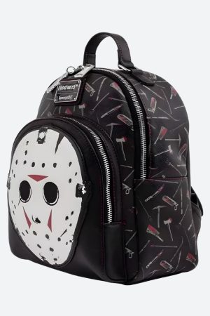 Quick Outfits, Modest Fashion Outfits Ideas Goth Friday the 13th Backpack