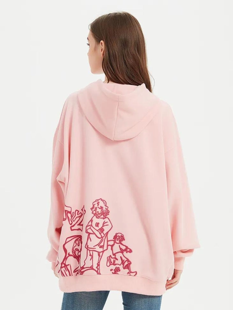 Quick Outfits, Modest Fashion Outfits Ideas Graphic Printed Hoodie Quick Outfits, Modest Fashion Outfits Ideas Graphic Printed Hoodie