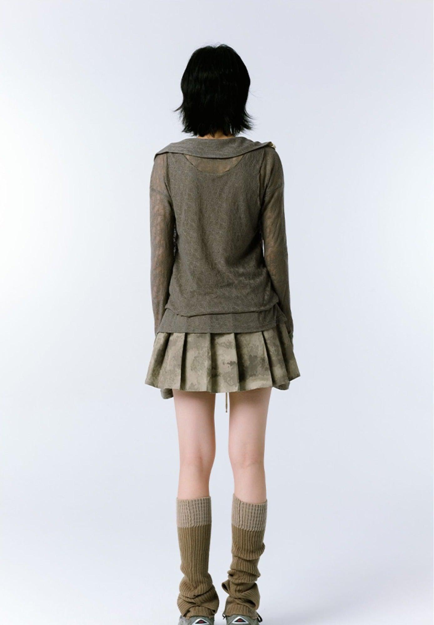 Quick Outfits, Modest Fashion Outfits Ideas Grunge Asymmetric Long Sleeve Lace Top Quick Outfits, Modest Fashion Outfits Ideas Grunge Asymmetric Long Sleeve Lace Top