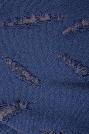 Quick Outfits, Modest Fashion Outfits Ideas Grunge Claw Distressed Knitted Sweater