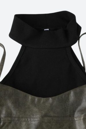 Quick Outfits, Modest Fashion Outfits Ideas Grunge Crop Halter Top