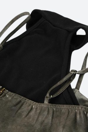 Quick Outfits, Modest Fashion Outfits Ideas Grunge Crop Halter Top