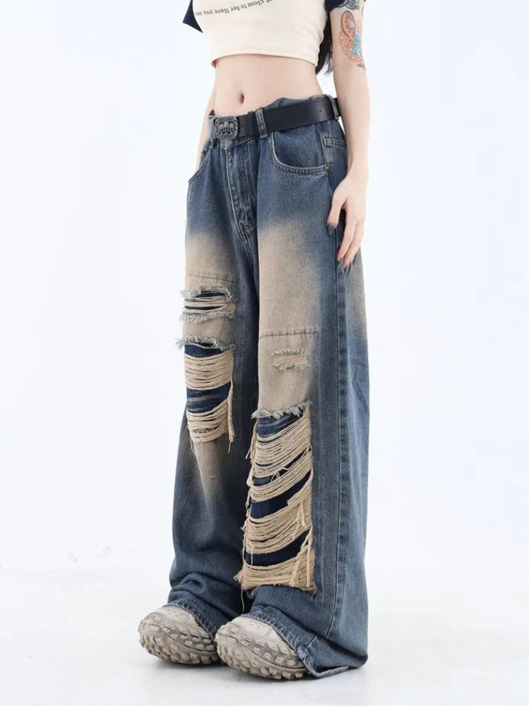 Quick Outfits, Modest Fashion Outfits Ideas Grunge Dark Wash Distressed Jeans Quick Outfits, Modest Fashion Outfits Ideas Grunge Dark Wash Distressed Jeans