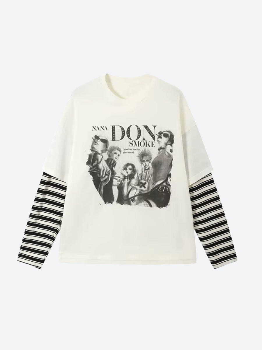 Quick Outfits, Modest Fashion Outfits Ideas Grunge Don't Smoke Layered Top Quick Outfits, Modest Fashion Outfits Ideas Grunge Don't Smoke Layered Top