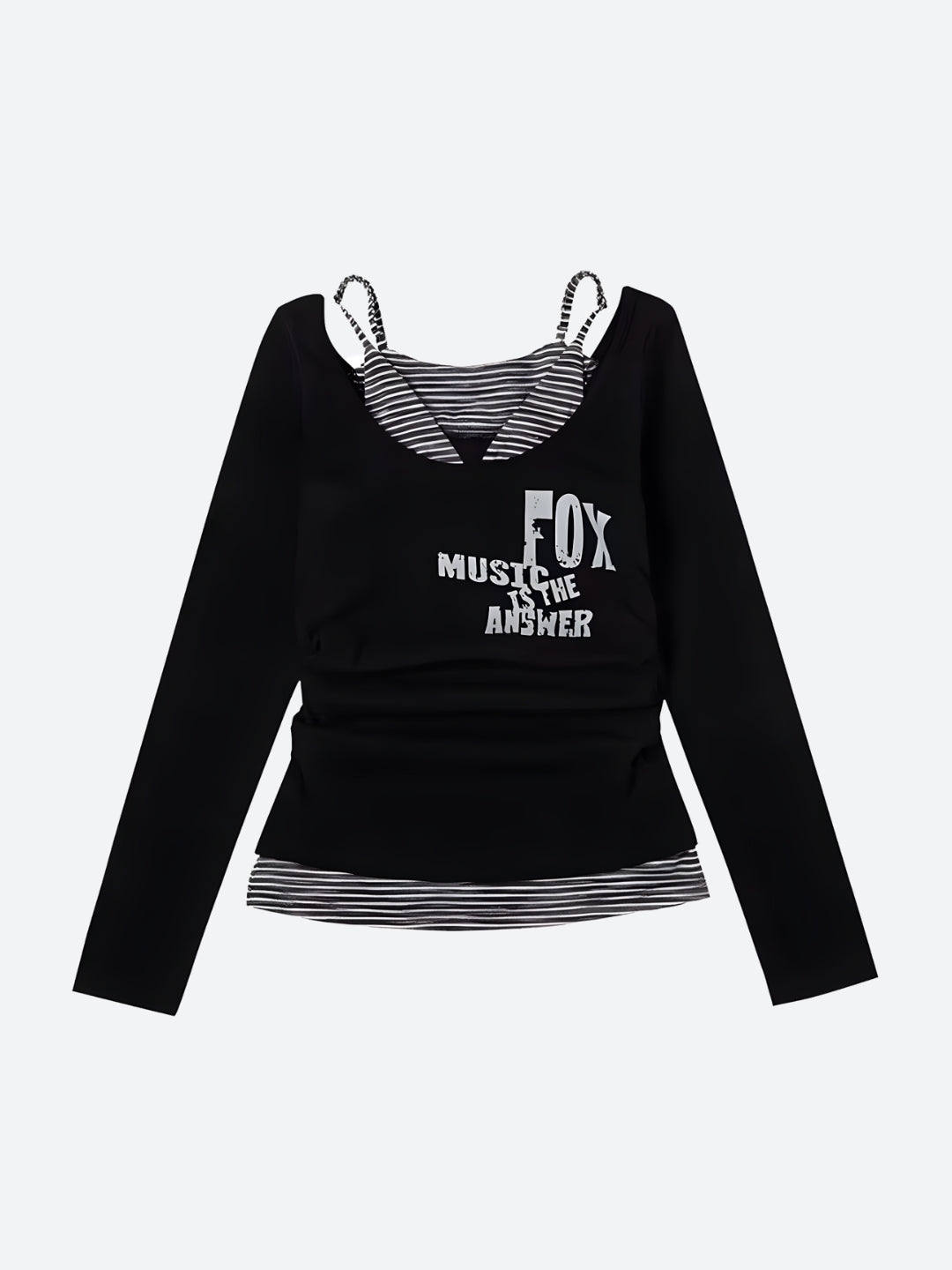 Quick Outfits, Modest Fashion Outfits Ideas Grunge Layered Off Shoulder Top Quick Outfits, Modest Fashion Outfits Ideas Grunge Layered Off Shoulder Top