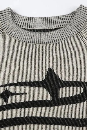 Quick Outfits, Modest Fashion Outfits Ideas Grunge Long Sleeve Distressed Top