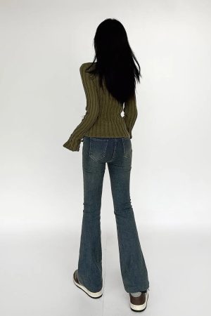 Quick Outfits, Modest Fashion Outfits Ideas Grunge Slim Fit Sweater