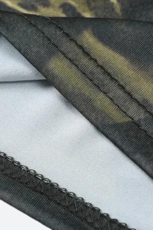 Quick Outfits, Modest Fashion Outfits Ideas Grunge Snake Lace Up Top