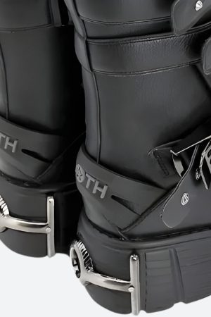 Quick Outfits, Modest Fashion Outfits Ideas Grunge Velcro Straps Chunky Platform Boots