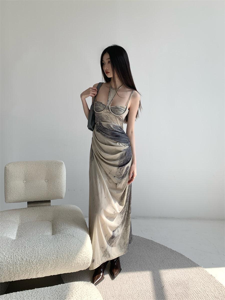 Quick Outfits, Modest Fashion Outfits Ideas Halter Neck Maxi Dress Quick Outfits, Modest Fashion Outfits Ideas Halter Neck Maxi Dress