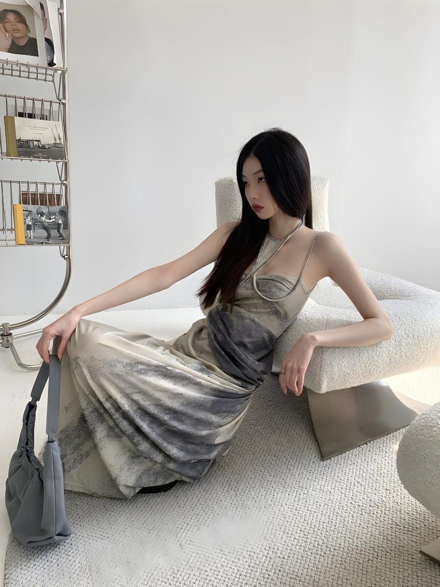 Quick Outfits, Modest Fashion Outfits Ideas Halter Neck Maxi Dress Quick Outfits, Modest Fashion Outfits Ideas Halter Neck Maxi Dress