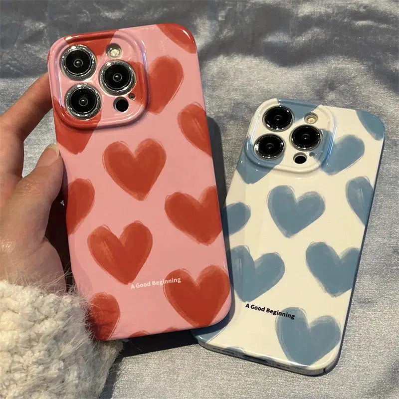 Quick Outfits, Modest Fashion Outfits Ideas Heart Painting Phone Case Quick Outfits, Modest Fashion Outfits Ideas Heart Painting Phone Case