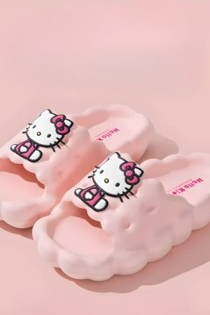 Quick Outfits, Modest Fashion Outfits Ideas Hello Kitty Cloud Slippers