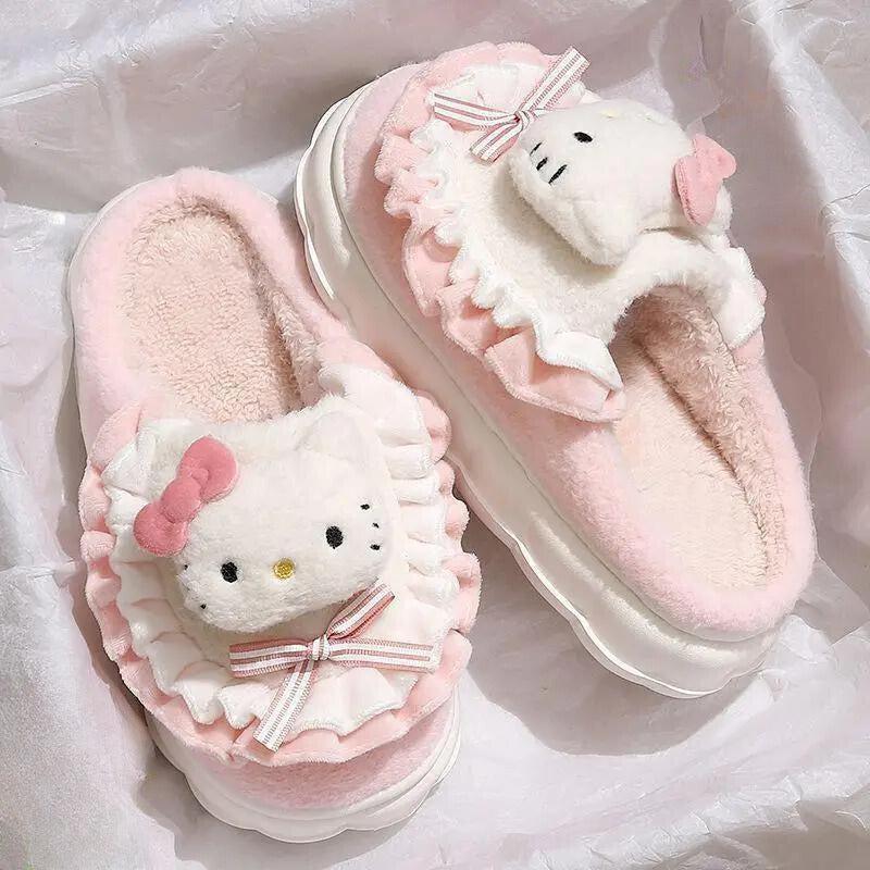Quick Outfits, Modest Fashion Outfits Ideas Hello Kitty Slippers Quick Outfits, Modest Fashion Outfits Ideas Hello Kitty Slippers