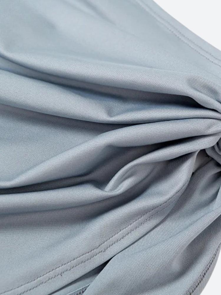 Quick Outfits, Modest Fashion Outfits Ideas High Cut Swimsuit & Skirt Two Piece Set Quick Outfits, Modest Fashion Outfits Ideas High Cut Swimsuit & Skirt Two Piece Set