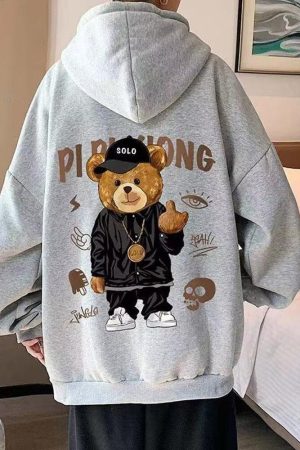 Quick Outfits, Modest Fashion Outfits Ideas Hip Hop Teddy Hoodie