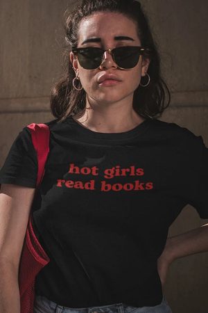 Quick Outfits, Modest Fashion Outfits Ideas Hot Girls Read Books Tee