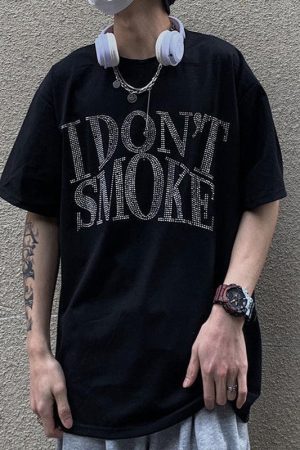 Quick Outfits, Modest Fashion Outfits Ideas I Don't Smoke Tee
