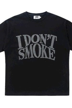 Quick Outfits, Modest Fashion Outfits Ideas I Don't Smoke Tee