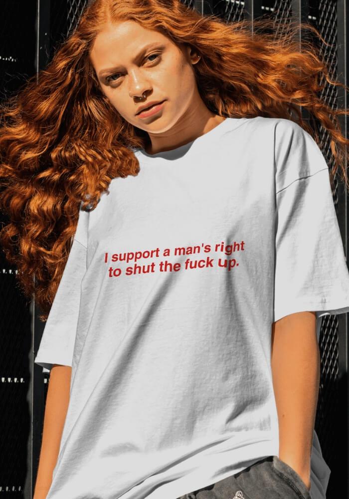 Quick Outfits, Modest Fashion Outfits Ideas I Support A Man's Right Tee Quick Outfits, Modest Fashion Outfits Ideas I Support A Man's Right Tee