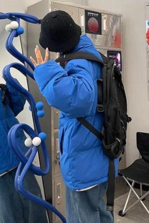 Quick Outfits, Modest Fashion Outfits Ideas Indie High Neck Puffer Jacket