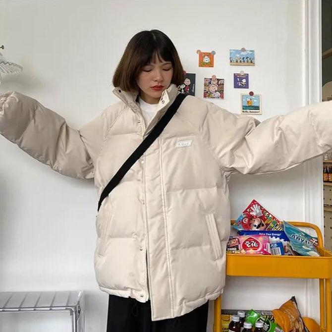 Quick Outfits, Modest Fashion Outfits Ideas Indie High Neck Puffer Jacket Quick Outfits, Modest Fashion Outfits Ideas Indie High Neck Puffer Jacket