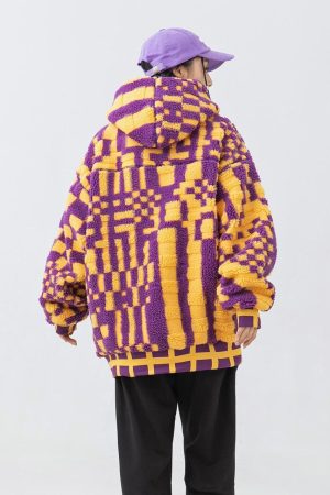 Quick Outfits, Modest Fashion Outfits Ideas Indie Oversized Plush Hoodie