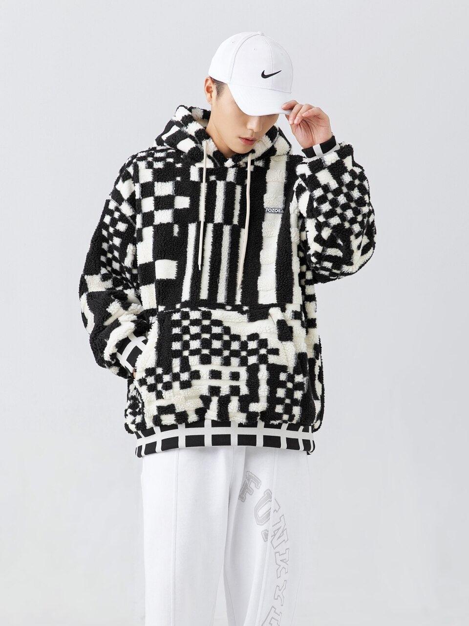 Quick Outfits, Modest Fashion Outfits Ideas Indie Oversized Plush Hoodie Quick Outfits, Modest Fashion Outfits Ideas Indie Oversized Plush Hoodie