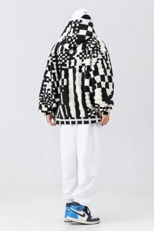 Quick Outfits, Modest Fashion Outfits Ideas Indie Oversized Plush Hoodie