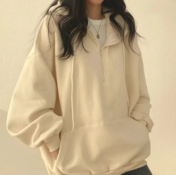 Quick Outfits, Modest Fashion Outfits Ideas Indie Oversized Zip Up Hoodie Quick Outfits, Modest Fashion Outfits Ideas Indie Oversized Zip Up Hoodie