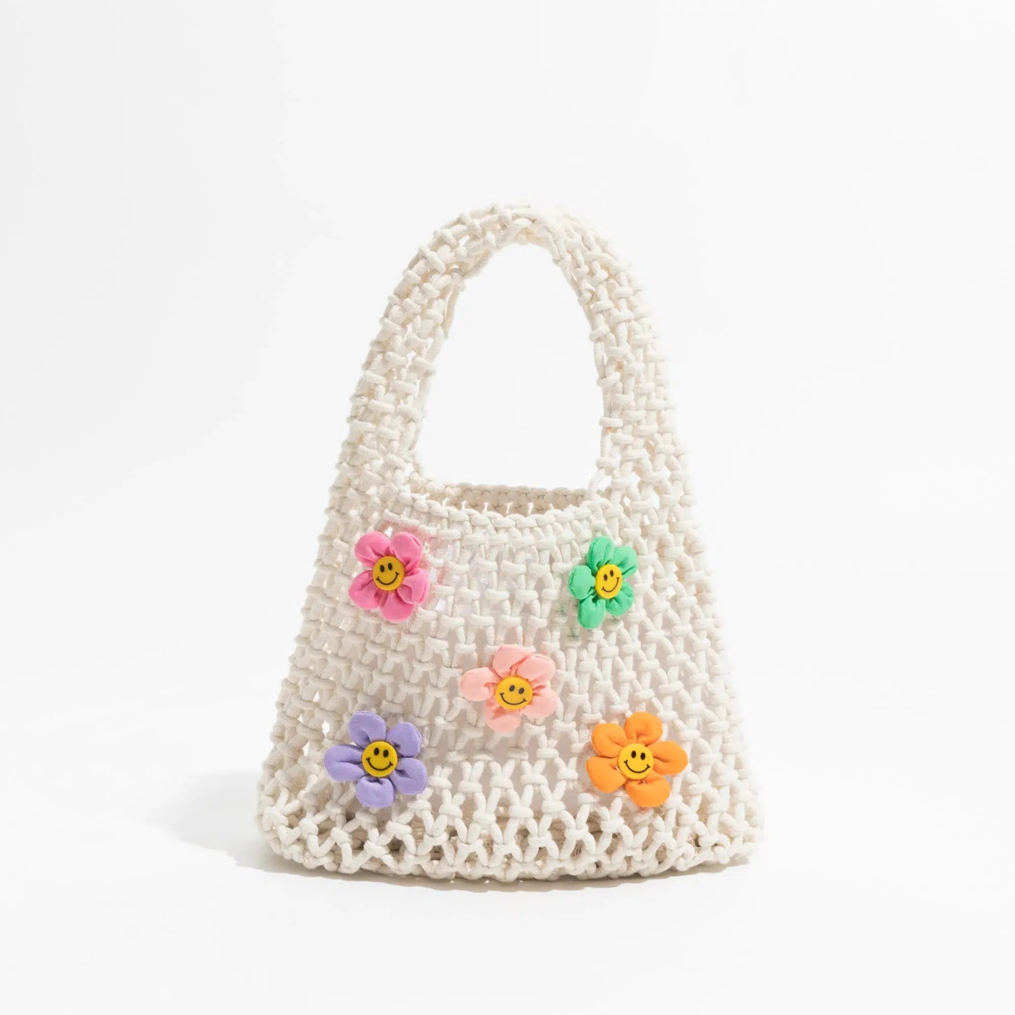 Quick Outfits, Modest Fashion Outfits Ideas Indie Smiley Flowers Crochet Bag Quick Outfits, Modest Fashion Outfits Ideas Indie Smiley Flowers Crochet Bag