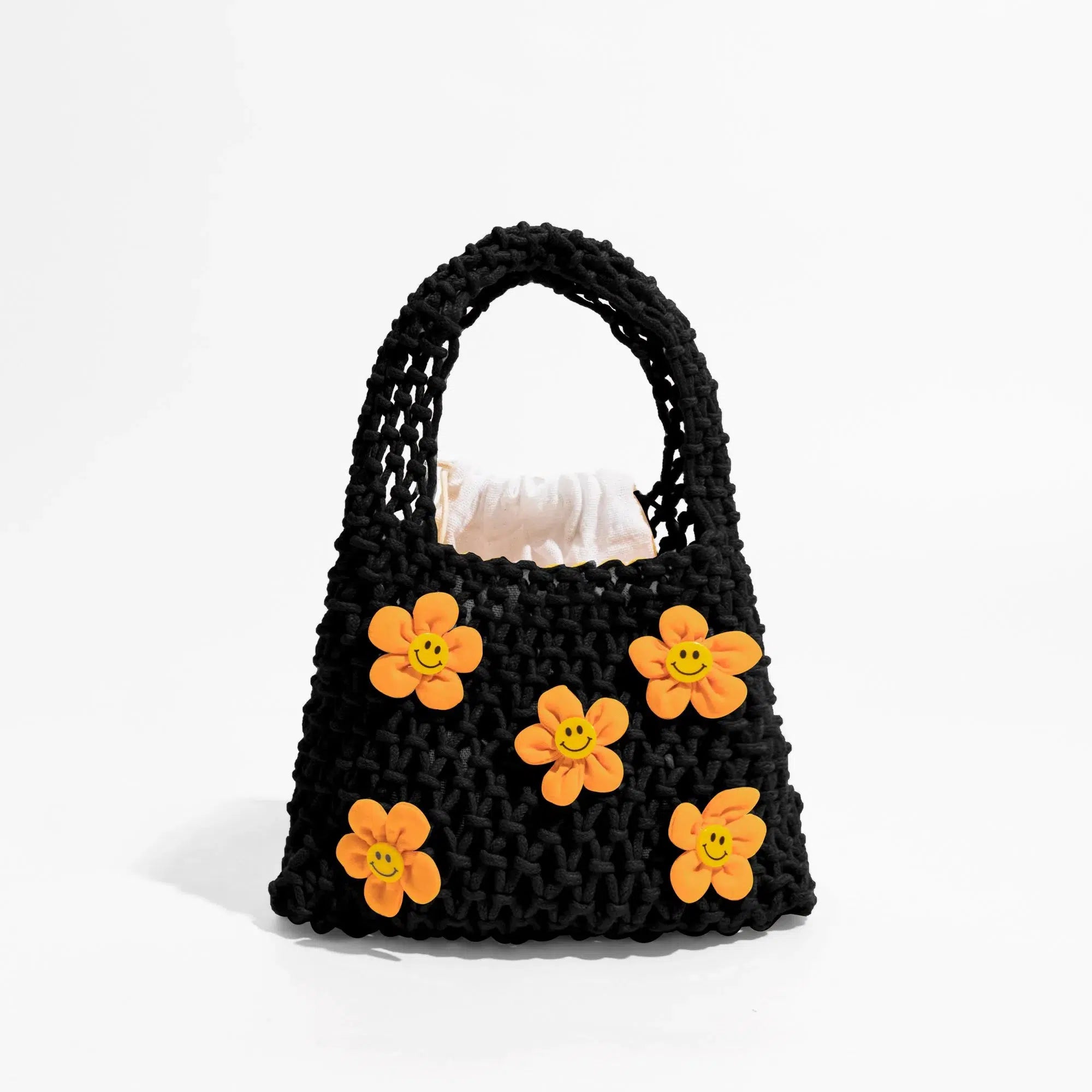 Quick Outfits, Modest Fashion Outfits Ideas Indie Smiley Flowers Crochet Bag Quick Outfits, Modest Fashion Outfits Ideas Indie Smiley Flowers Crochet Bag