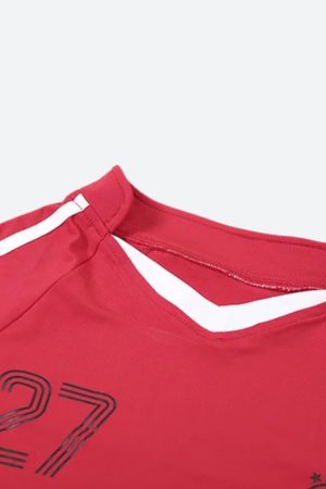 Quick Outfits, Modest Fashion Outfits Ideas Jersey Top & Shorts Two Piece Set