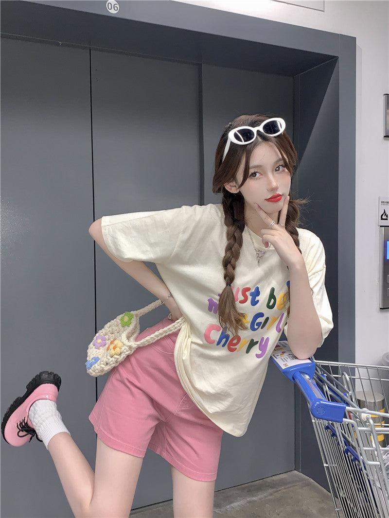 Quick Outfits, Modest Fashion Outfits Ideas Just Be My Girl Cherry Tee Quick Outfits, Modest Fashion Outfits Ideas Just Be My Girl Cherry Tee