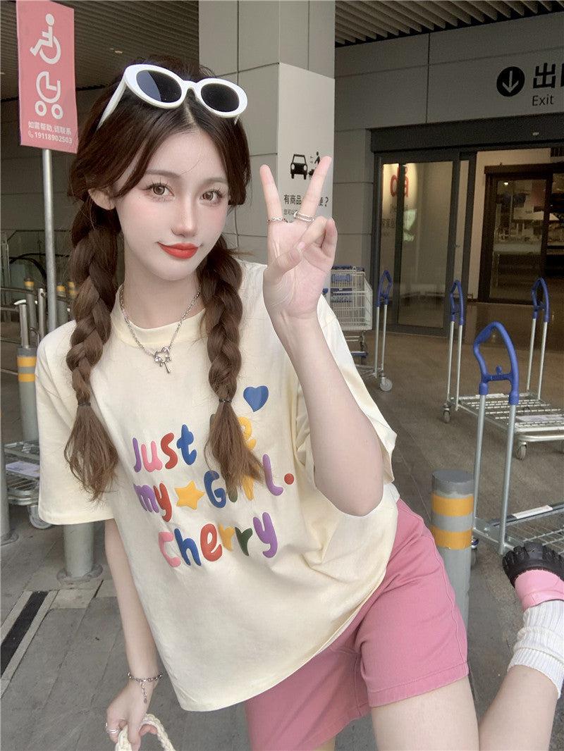 Quick Outfits, Modest Fashion Outfits Ideas Just Be My Girl Cherry Tee Quick Outfits, Modest Fashion Outfits Ideas Just Be My Girl Cherry Tee