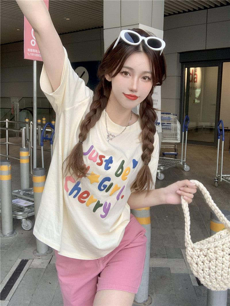 Quick Outfits, Modest Fashion Outfits Ideas Just Be My Girl Cherry Tee Quick Outfits, Modest Fashion Outfits Ideas Just Be My Girl Cherry Tee