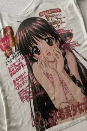 Quick Outfits, Modest Fashion Outfits Ideas Kawaii Anime Girl Top