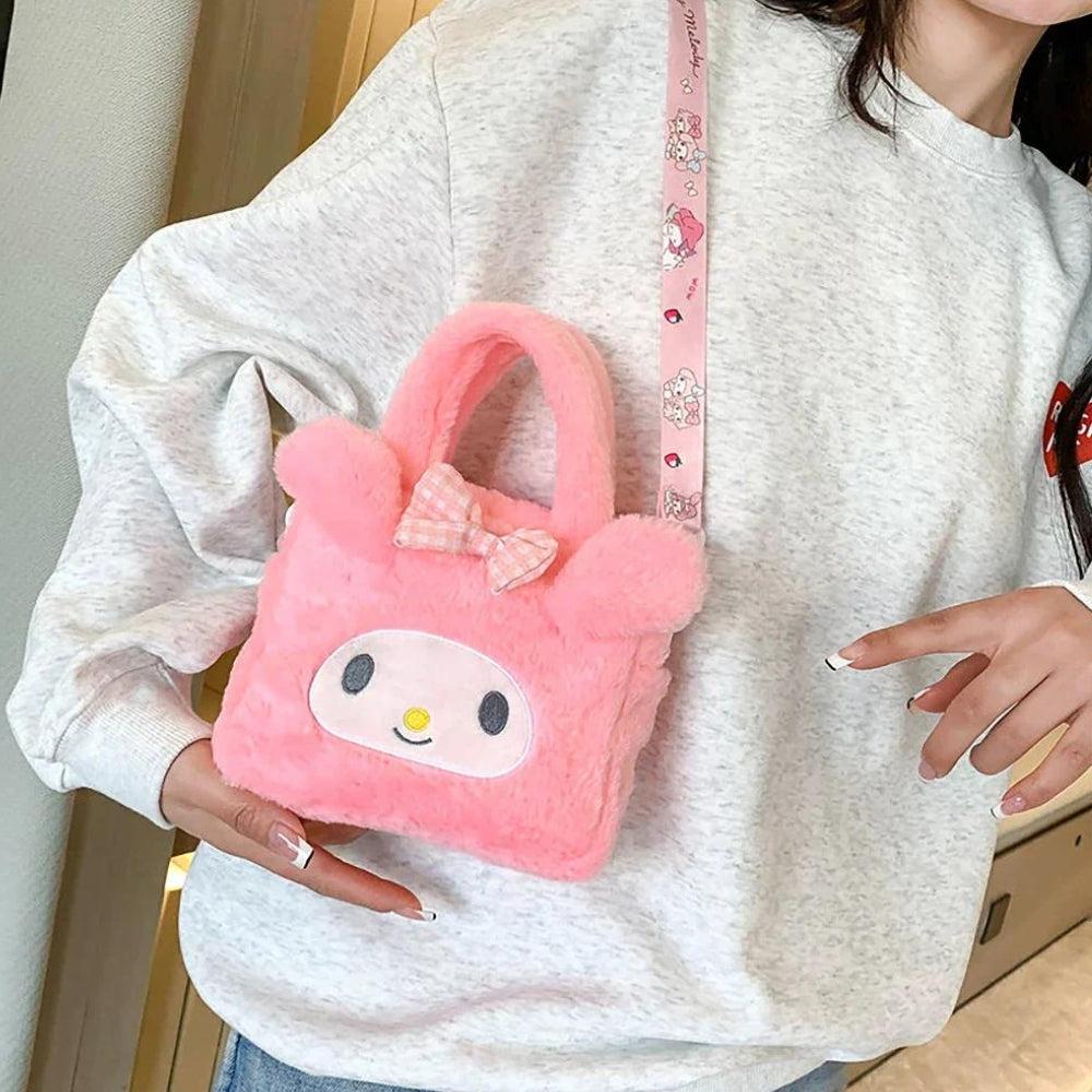 Quick Outfits, Modest Fashion Outfits Ideas Kawaii Fluffy Sanrio Handbag Quick Outfits, Modest Fashion Outfits Ideas Kawaii Fluffy Sanrio Handbag