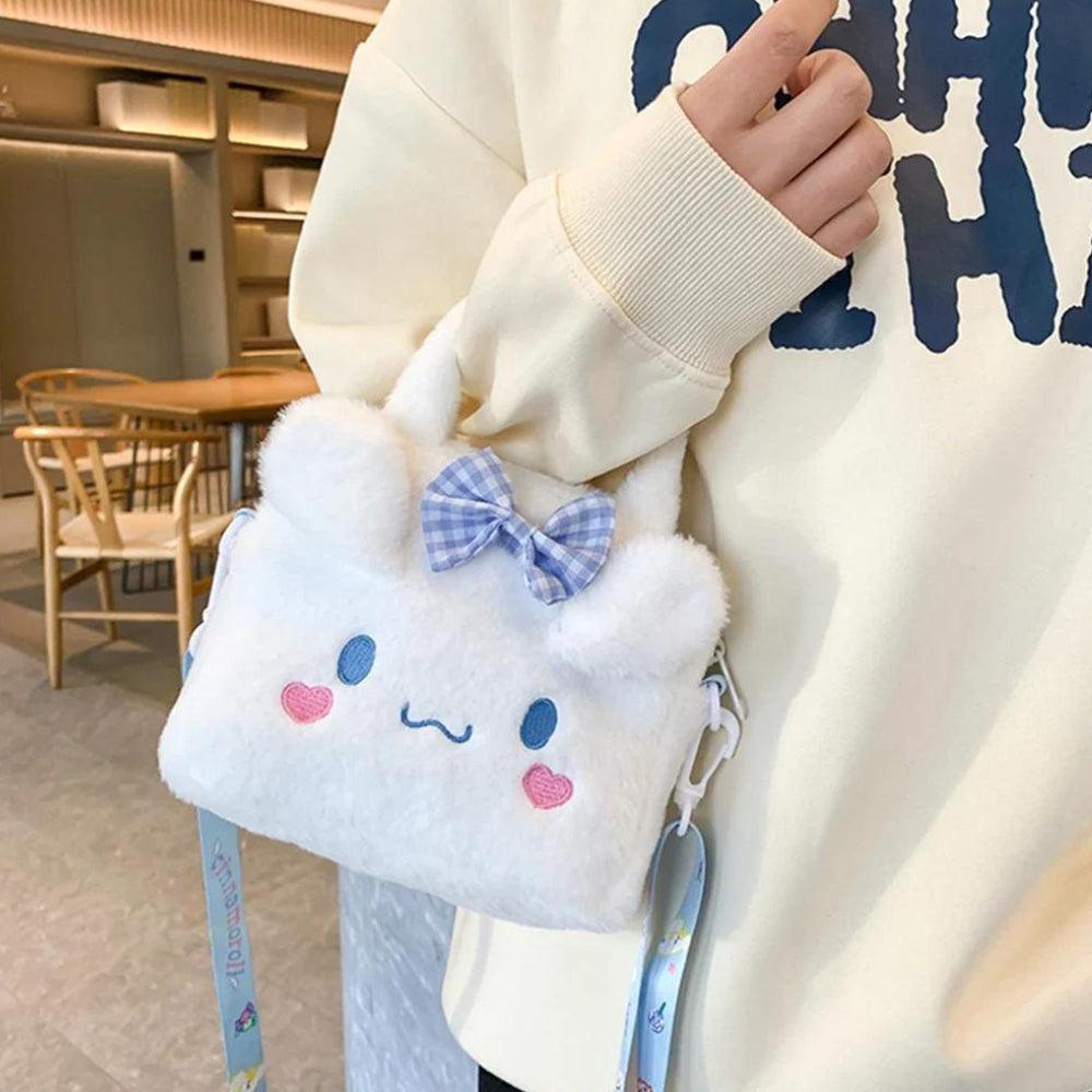 Quick Outfits, Modest Fashion Outfits Ideas Kawaii Fluffy Sanrio Handbag Quick Outfits, Modest Fashion Outfits Ideas Kawaii Fluffy Sanrio Handbag