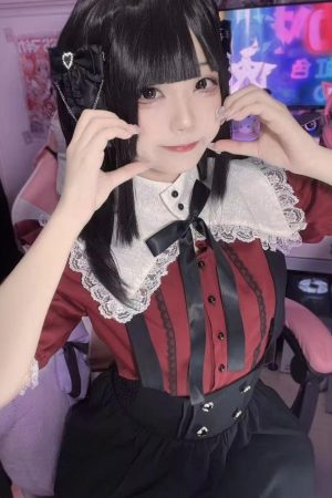 Quick Outfits, Modest Fashion Outfits Ideas Kawaii Goth Collar Shirt